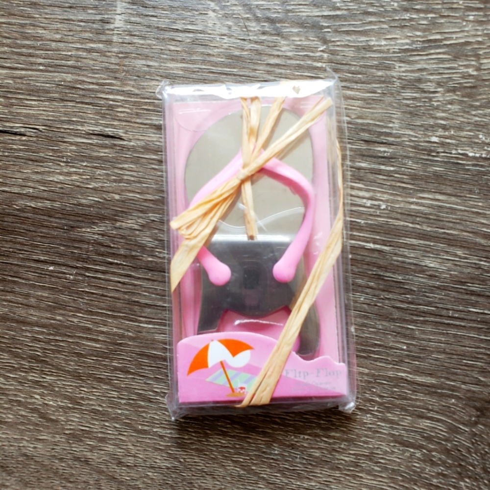 Pink Flip Flop bottle opener